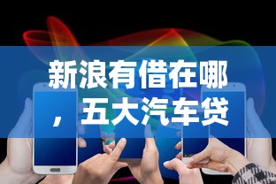 新浪有借在哪，五大汽车贷款平台