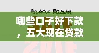 哪些口子好下款，五大现在贷款平台好用