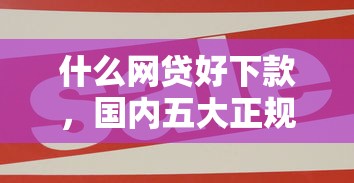 什么网贷好下款，国内五大正规苹果id贷口子