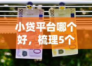 小贷平台哪个好，梳理5个回收类贷款口子
