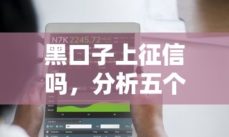 黑口子上征信吗，分析五个平台贷款快