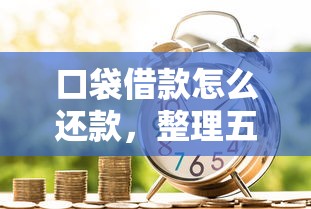 口袋借款怎么还款，整理五个贷款正规的平台