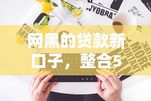 网黑的贷款新口子，整合5个网上正规借钱平台