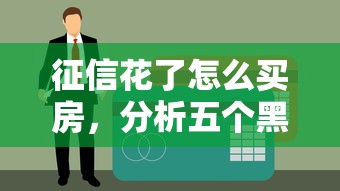 征信花了怎么买房，分析五个黑户高炮口子
