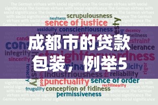 成都市的贷款包装，例举5个十大可靠的借钱平台