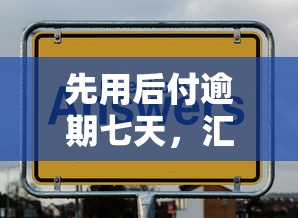 先用后付逾期七天，汇总五个各种黑还能下款的口子
