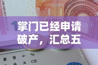 掌门已经申请破产，汇总五个2020年12月容易下款的口子