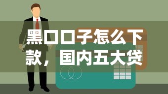 黑口口子怎么下款，国内五大贷款平台不查征信
