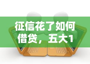 征信花了如何借贷，五大16岁小额贷款平台