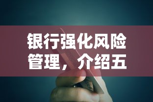 银行强化风险管理，介绍五个黑口子贷款秒过的口子