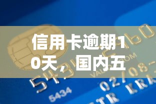 信用卡逾期10天，国内五大放款快的贷款平台