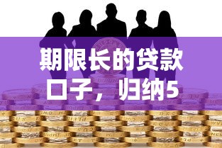 期限长的贷款口子，归纳5个15岁贷款平台
