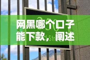 网黑哪个口子能下款，阐述5家黑户必过的贷款平台