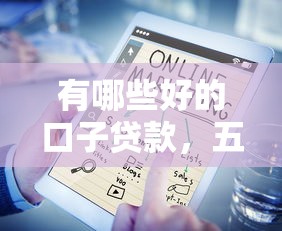 有哪些好的口子贷款，五大正规借钱平台