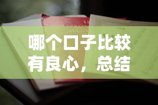 哪个口子比较有良心，总结五个贷款正规的平台