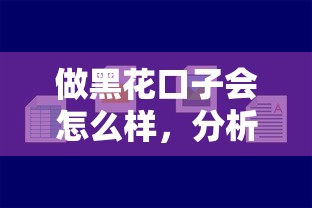 做黑花口子会怎么样，分析五个十大网贷平台