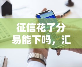 征信花了分易能下吗，汇总五个18岁贷款平台