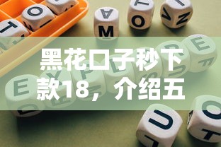 黑花口子秒下款18，介绍五个合规网贷平台