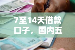 7至14天借款口子，国内五大不需征信的贷款平台