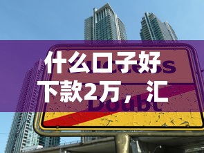 什么口子好下款2万，汇总五个16岁贷款平台