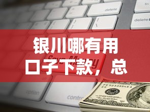 银川哪有用口子下款，总结五个小微金融贷款平台