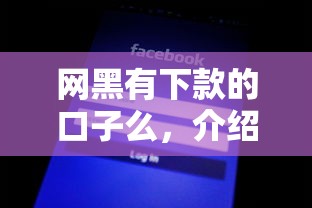 网黑有下款的口子么，介绍五个黑网贷必下款口子