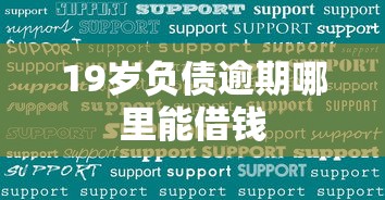 19岁负债逾期哪里能借钱