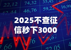 2025不查征信秒下3000小额贷