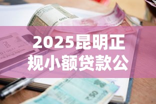 2025昆明正规小额贷款公司名录