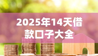 2025年14天借款口子大全 2025年14天借款口子大全