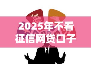 2025年不看征信网贷口子推荐