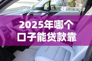 2025年哪个口子能贷款靠谱