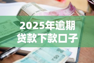 2025年逾期贷款下款口子推荐
