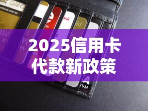 2025信用卡代款新政策解读