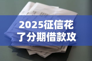 2025征信花了分期借款攻略