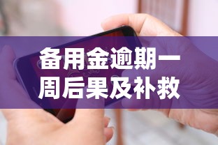备用金逾期一周后果及补救措施