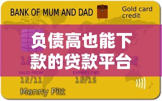 负债高也能下款的贷款平台推荐