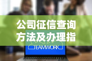 公司征信查询方法及办理指南