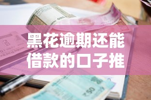 黑花逾期还能借款的口子推荐