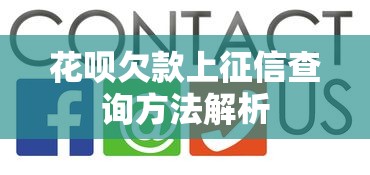 花呗欠款上征信查询方法解析