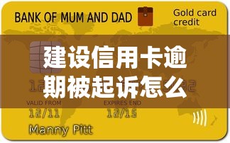 建设信用卡逾期被起诉怎么办