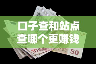 口子查和站点查哪个更赚钱