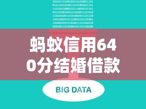 蚂蚁信用640分结婚借款平台推荐