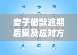 麦子借款逾期后果及应对方法