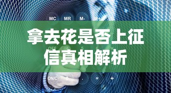 拿去花是否上征信真相解析