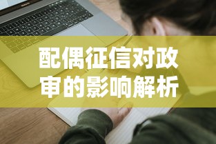 配偶征信对政审的影响解析