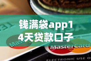 钱满袋app14天贷款口子秒下款