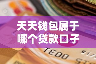 天天钱包属于哪个贷款口子