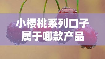 小樱桃系列口子属于哪款产品