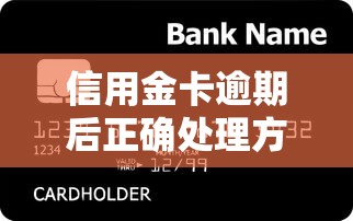 信用金卡逾期后正确处理方法